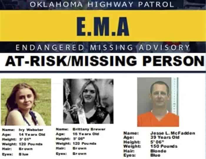 Hallan siete cuerpos al buscar a jóvenes desaparecidas en un predio de Oklahoma