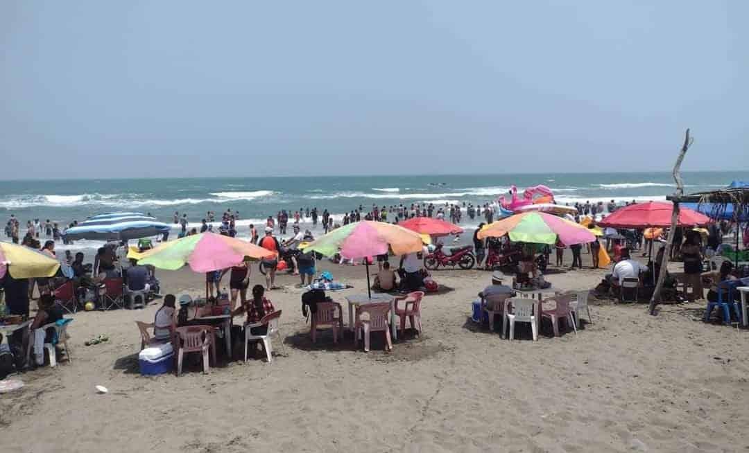 72 mil turistas visitaron las playas de Úrsulo Galván, Veracruz