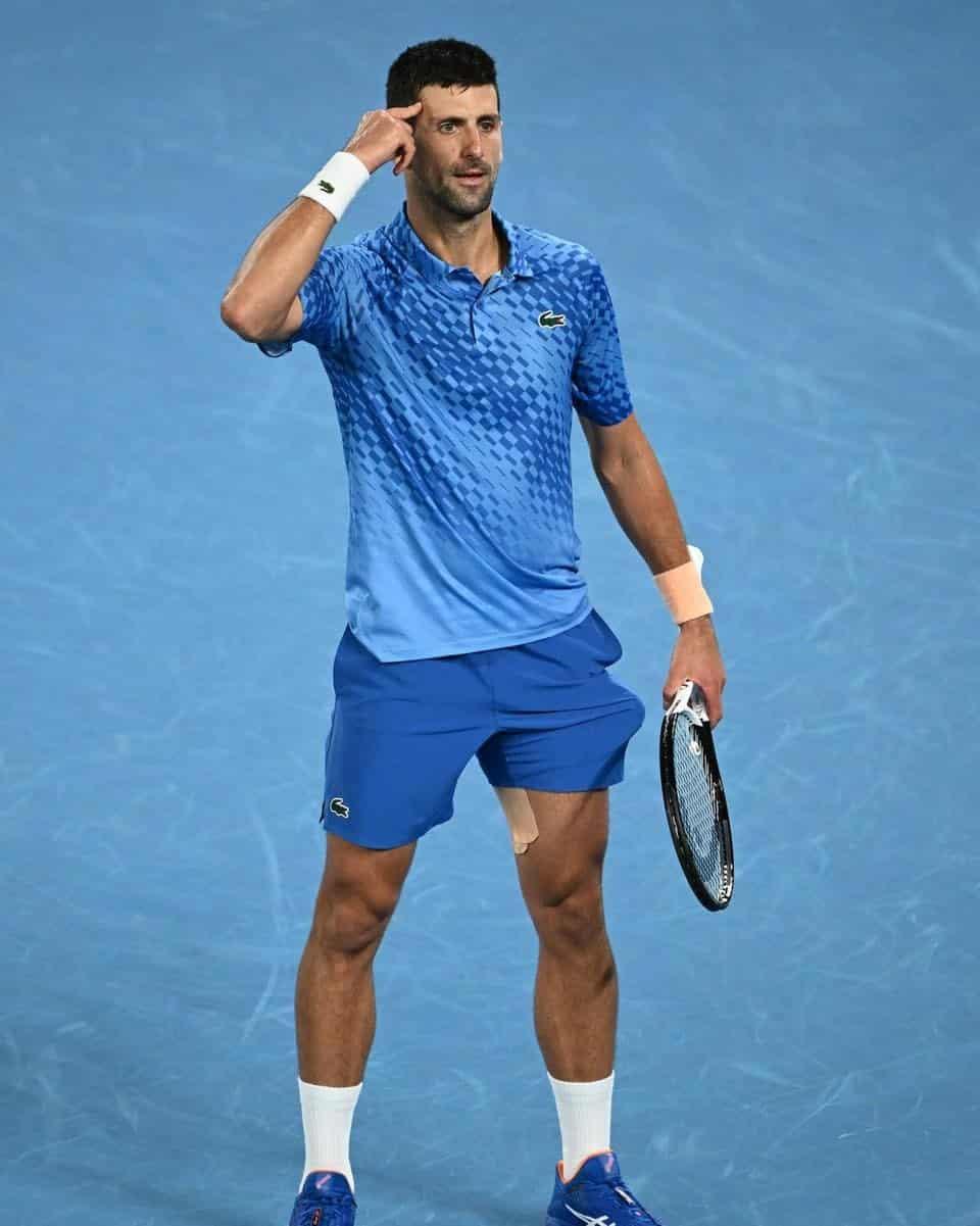 Le llegó su primera derrota del año a Novak Djokovic