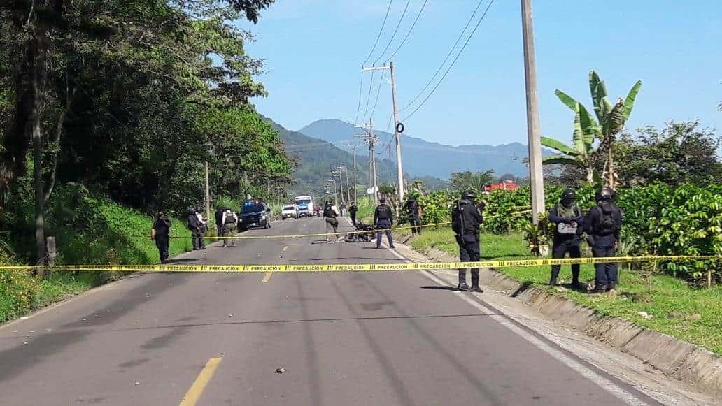 Muere motociclista en asalto a Servidores de la Nación en Chocamán