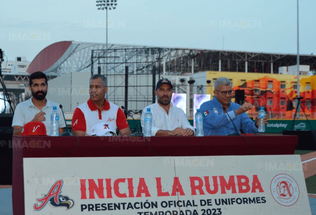 Presentan la temporada 2023 de El Águila de Veracruz en su 120 aniversario(+Video)