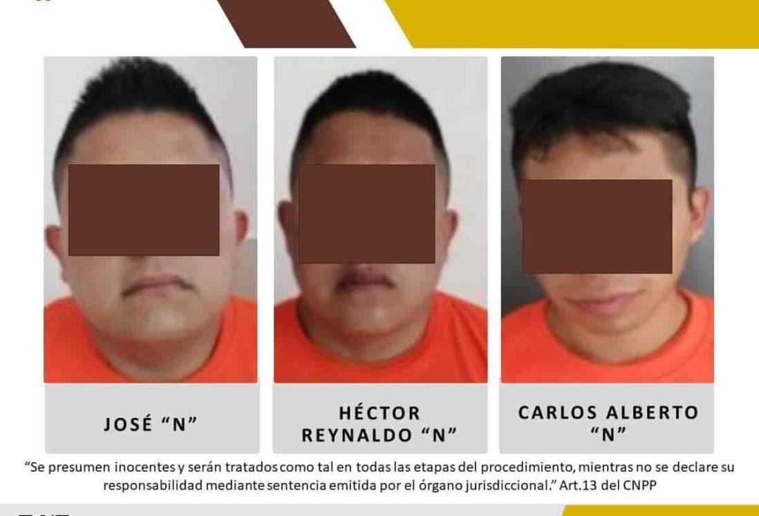 Brindan prisión preventiva a 3 sujetos por el delito de secuestro en Huatusco