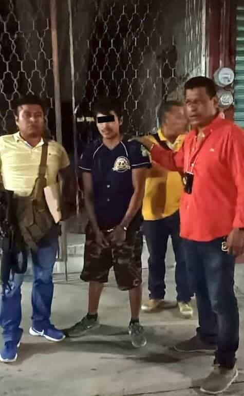 Detienen a sujeto por agredir a hachazos a dos personas en Tihuatlán, Veracruz