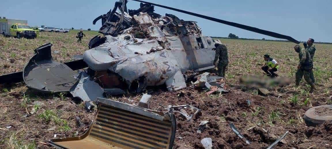 Se informará hoy avances en investigación sobre desplome de helicóptero de la Semar