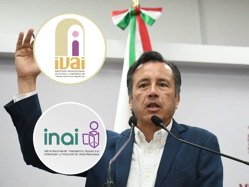 Gobierno de Veracruz pide revisar el mecanismo de transparencia del INAI e IVAI