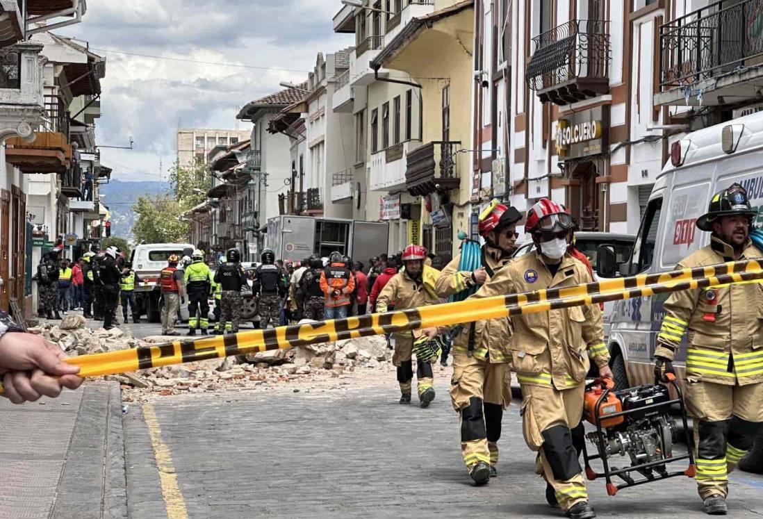 Sismo de 6.5 sacude Ecuador y parte de Perú; 7 muertos (+Video)