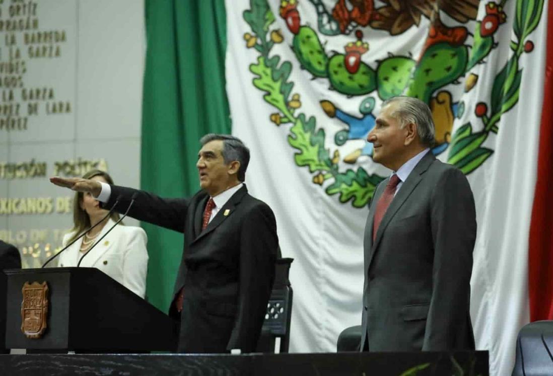 Protesta Américo Villarreal como gobernador de Tamaulipas (+Video)