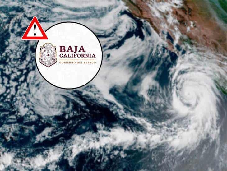 Gobierno de Baja California publica medidas preventivas para huracán Hilary