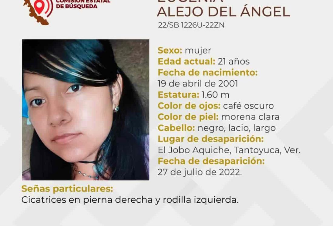 Desaparece joven mujer en Tantoyuca, Veracruz