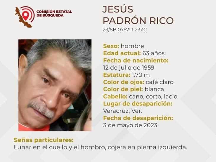 Localizan a hombre de la tercera edad que había desaparecido en Veracruz