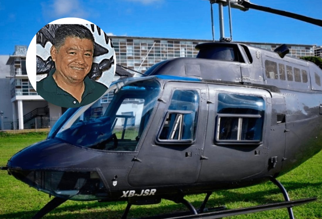 Revelan último viaje del helicóptero robado en AICM; dueño podría estar secuestrado