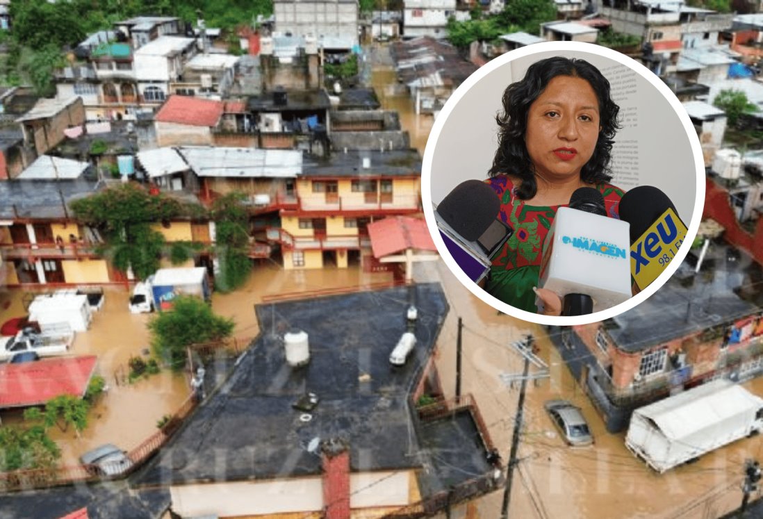 Solicitan víveres para apoyar a afectados en Zongólica por lluvias: INPI en Veracruz
