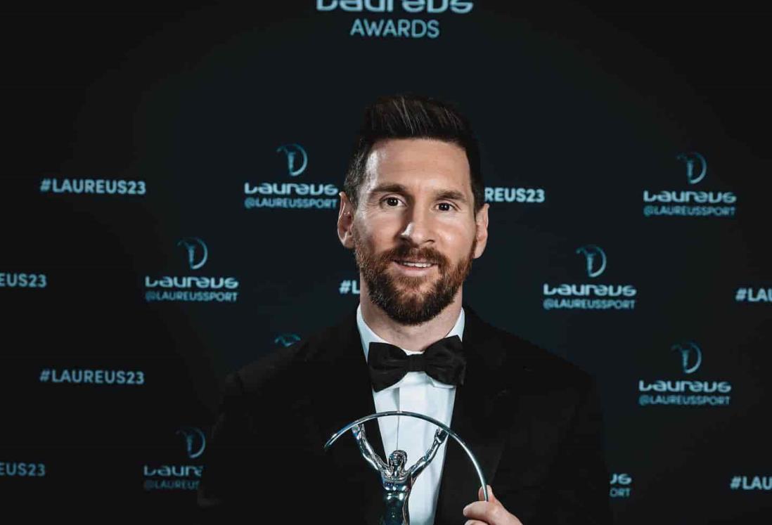 Recibe Lionel Messi Premio Laureus 2023