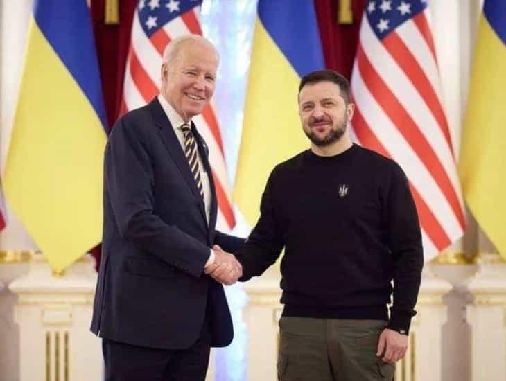 Joe Biden acude a Ucrania para mostrar apoyo de Estados Unidos por guerra con Rusia