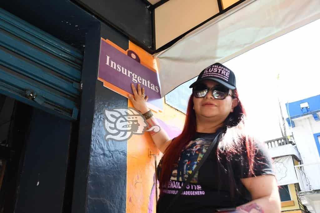 Mujeres reconocidas en Xalapa portan calles con sus nombres