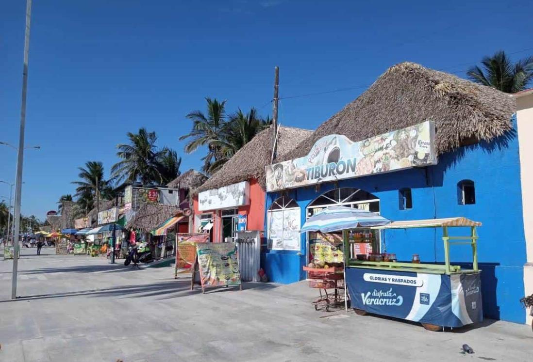 Analizan cambiar imagen de las palapas de Villa del Mar en Veracruz