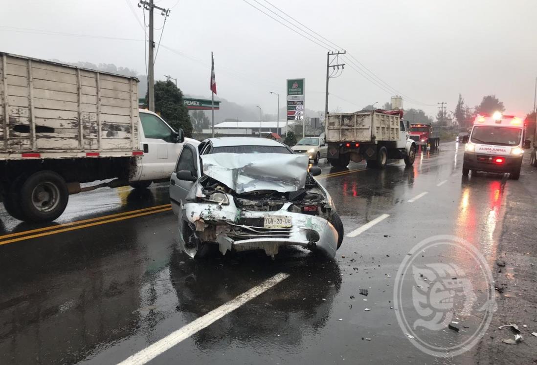 Fatal accidente en carretera Xalapa-Perote, deja dos heridos