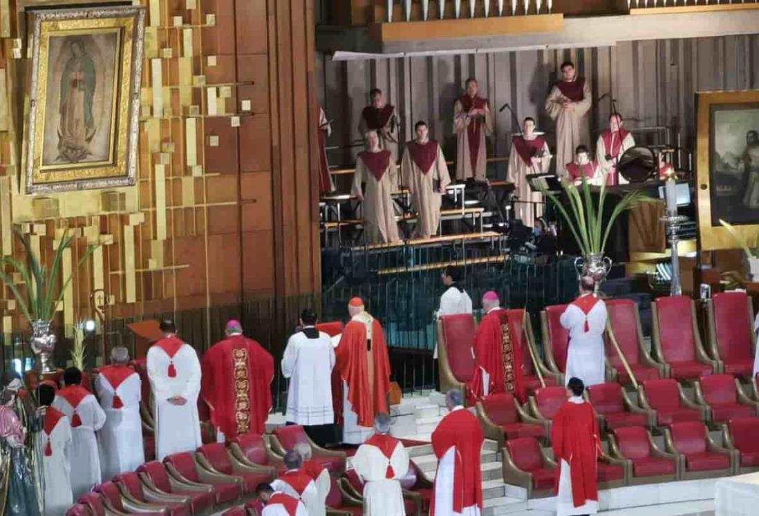 Realizan a puerta cerrada Domingo de Ramos en la Basílica