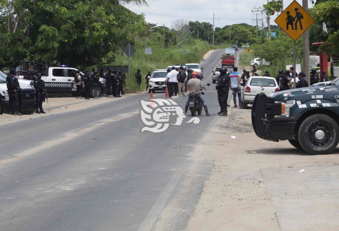 Se enfrentan Ministeriales y sujetos armados en la zona de Carrizal