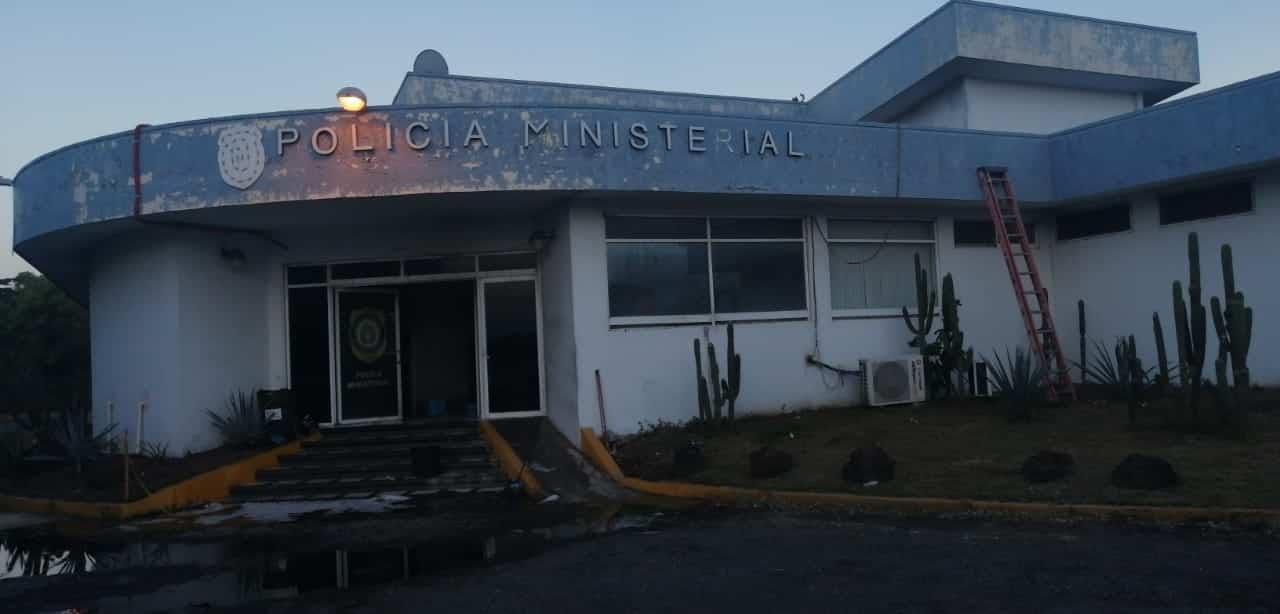 Se registra conato de incendio en instalaciones de la Fiscalía Regional de Veracruz