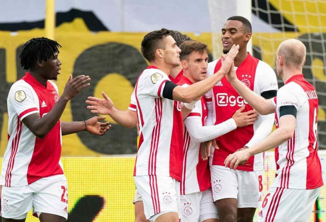 El Ajax consiguió goleada histórica de 13-0