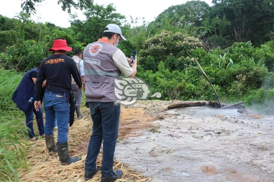 Descartan que domo salino ponga en riesgo a población de Moloacán