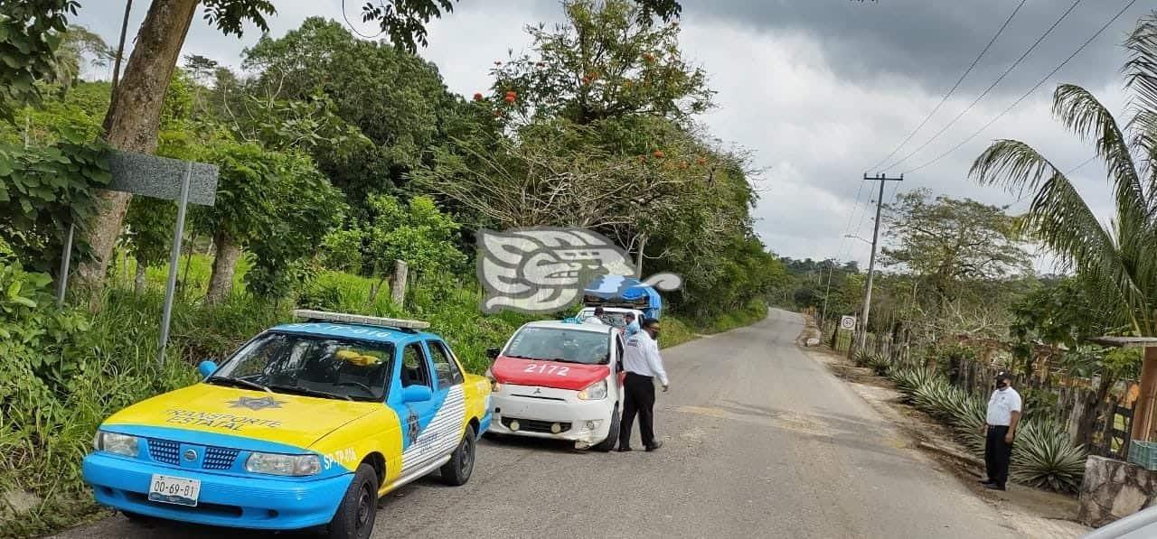 Vigilan que taxistas de Nanchital y Cuichapa respeten jurisdicciones
