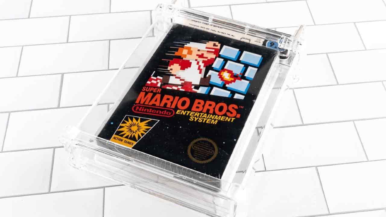 Subastan cartucho de Mario Bros. por más de 600 mil dólares