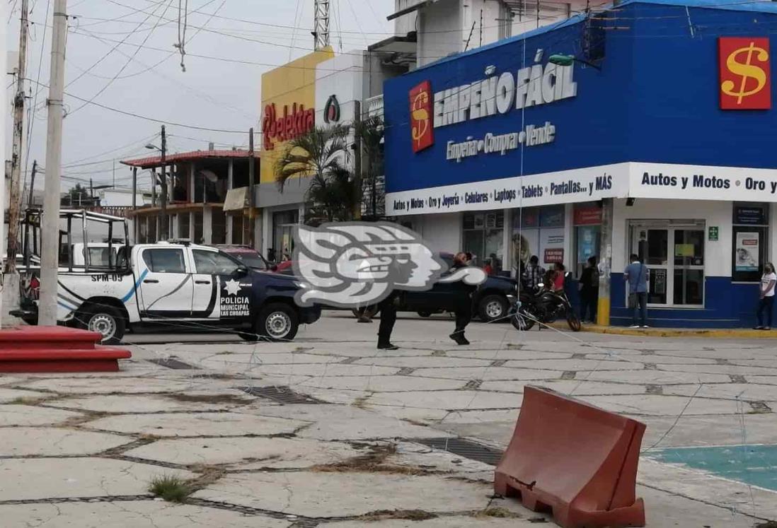 SSP detiene a dos asaltantes de tiendas en Las Choapas