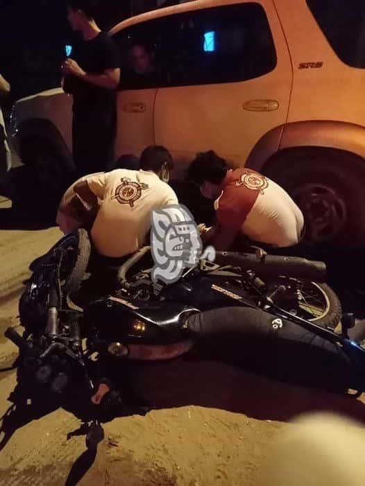 En agosto, PC auxilió a 15 motociclistas lesionados en Cosoleacaque