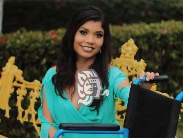 Elena Ortíz de Nanchital, busca corona Nacional de Miss Wheelchair
