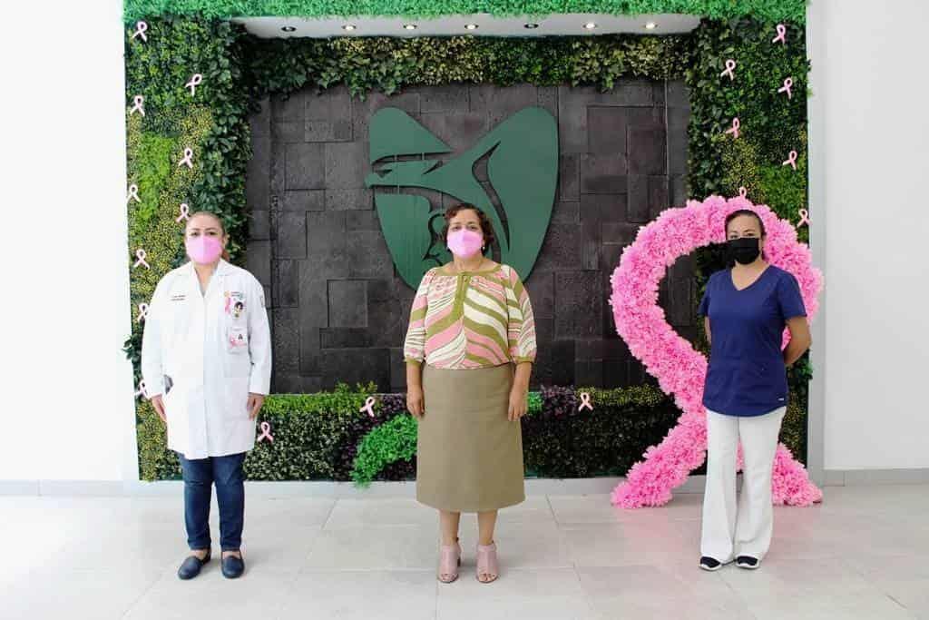 Gracias a detección oportuna de cáncer de mama IMSS Veracruz Norte salvó a Patricia