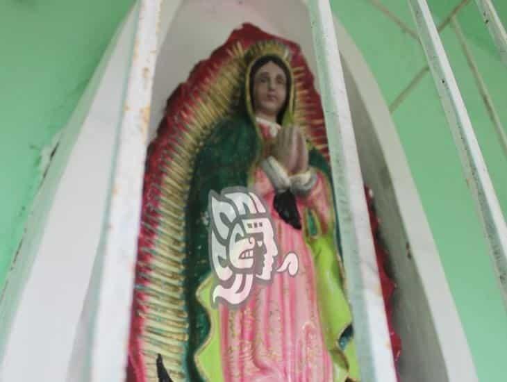 Rehabilitan ermita de la virgen de Guadalupe en la Costera del Golfo