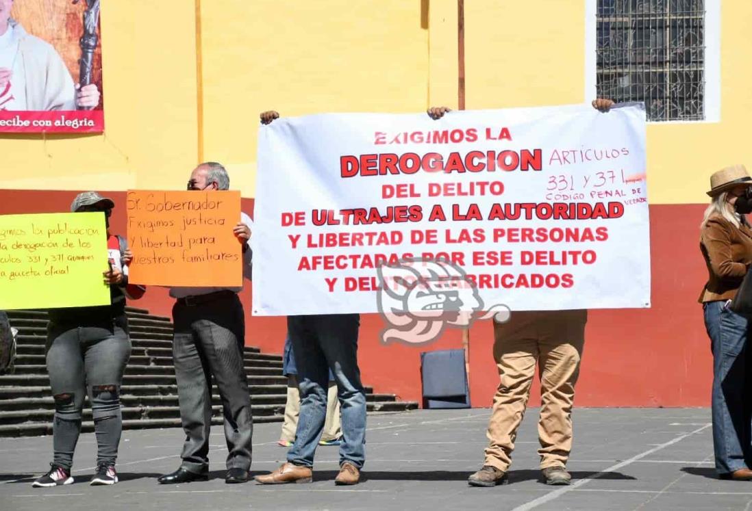 Dos mil detenidos por ultrajes a la autoridad y Veracruz no deroga delito, acusan