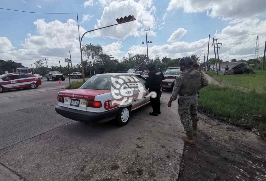 Taxistas solicitan filtros de revisión en Nanchital e Ixhuatlán 