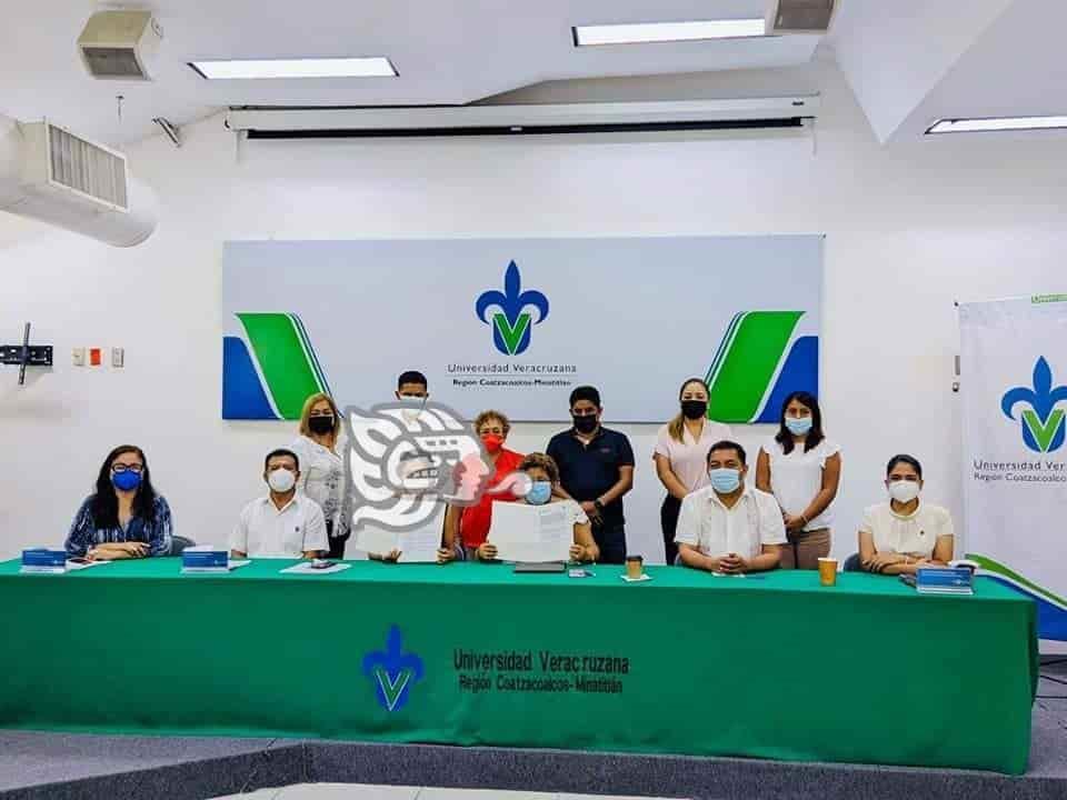 Firman convenio Ayuntamiento de Nanchital y Universidad Veracruzana 