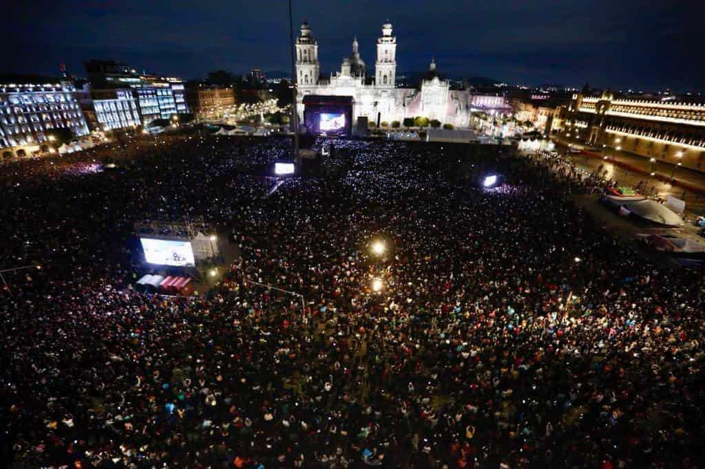 Más de 110 mil personas disfrutaron del concierto de la Maldita Vecindad en la CDMX
