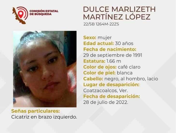 Mujer de Coatzacoalcos cumplió una semana desaparecida