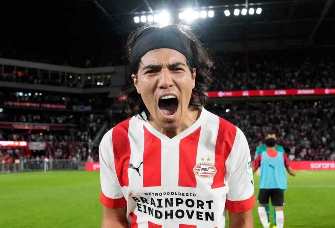 ¡Héroe! El mexicano Erick Gutiérrez anota con el PSV ante Mónaco