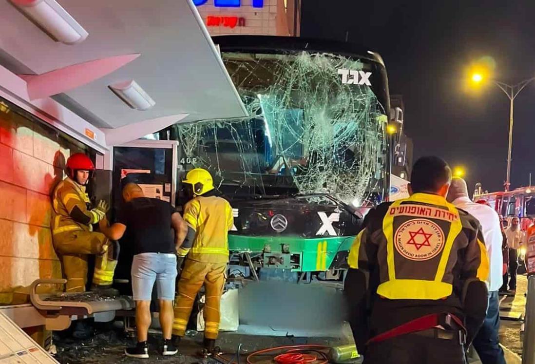 Sujeto dispara contra un autobús de pasajeros en Jerusalén; hay 8 heridos