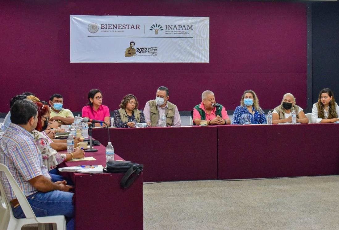 Presentan la nueva estrategia de trabajo Bienestar – INAPAM en Coatzacoalcos