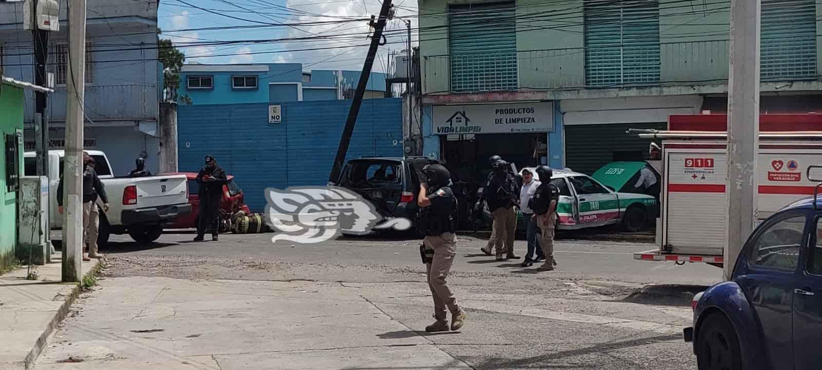 Por balacera en Xalapa, reporta SSP despliegue de operativo Código Rojo