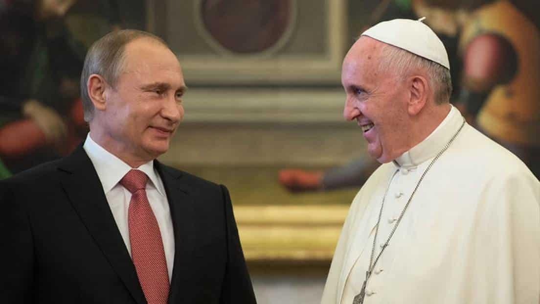 Papa Francisco suplica a Putin terminar espiral de violencia