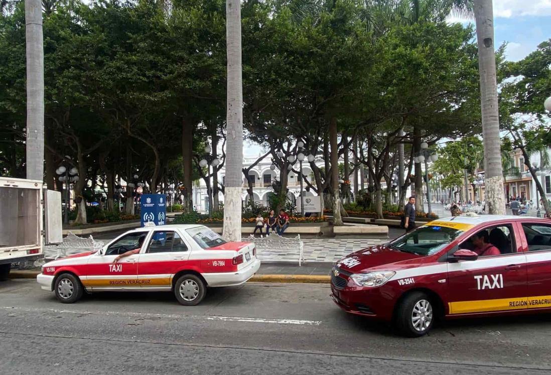 Buen Fin mejoró la economía de taxistas de Veracruz
