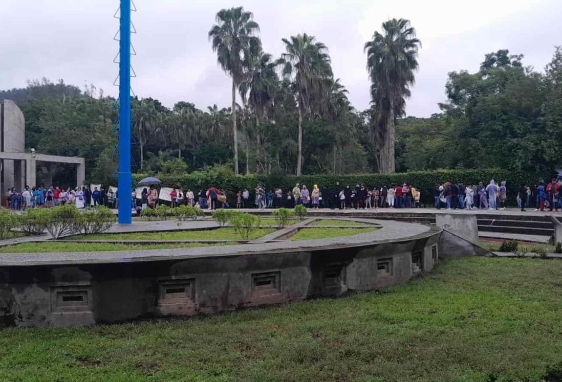 Abarrotaron los sitios arqueológicos por puente vacacional en Veracruz