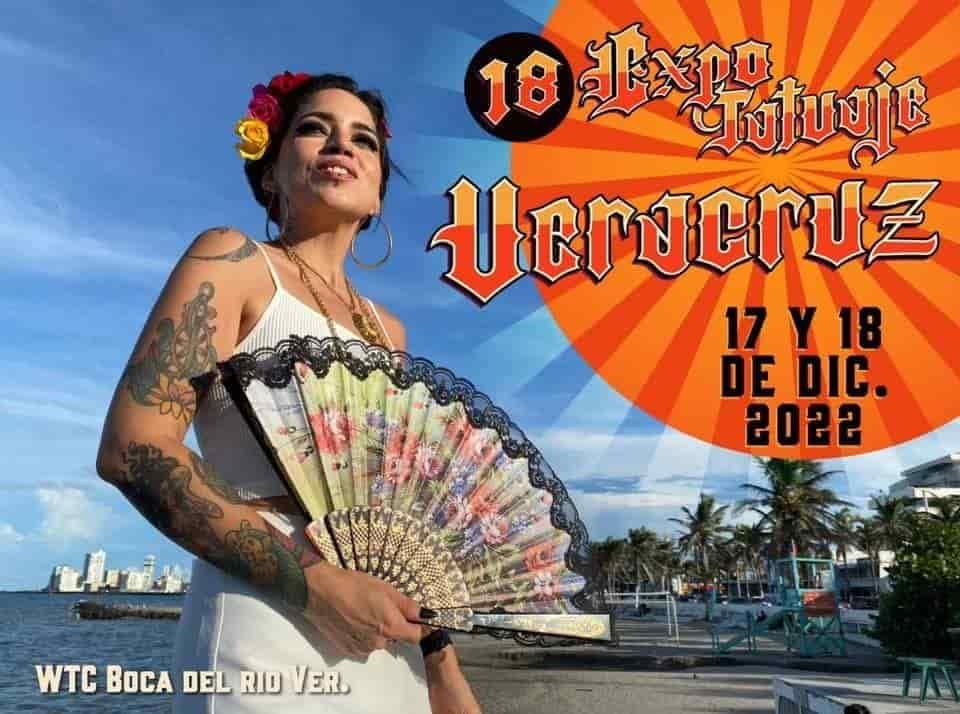 ¡Este fin de semana! Expo Tatuaje 2022 en Boca del Río