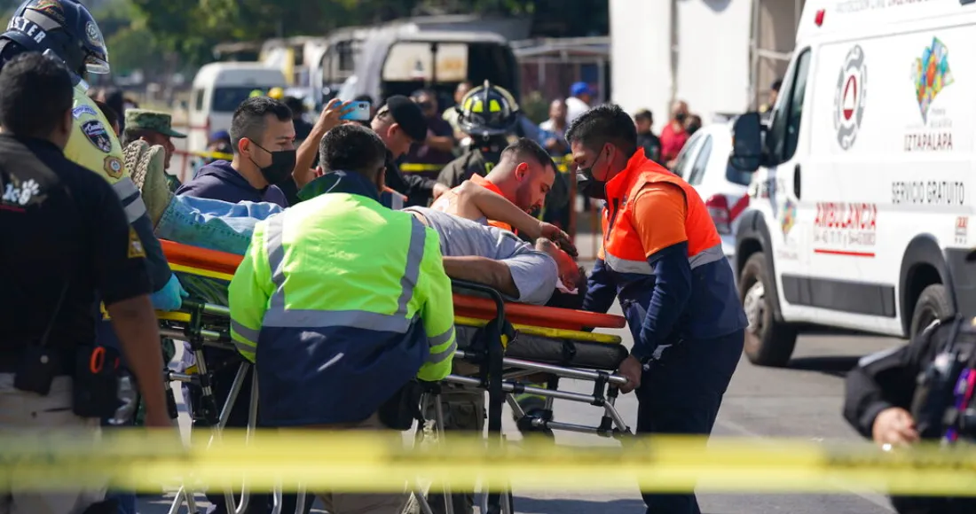 Siguen hospitalizadas 21 personas tras choque de vagones del metro de la CDMX