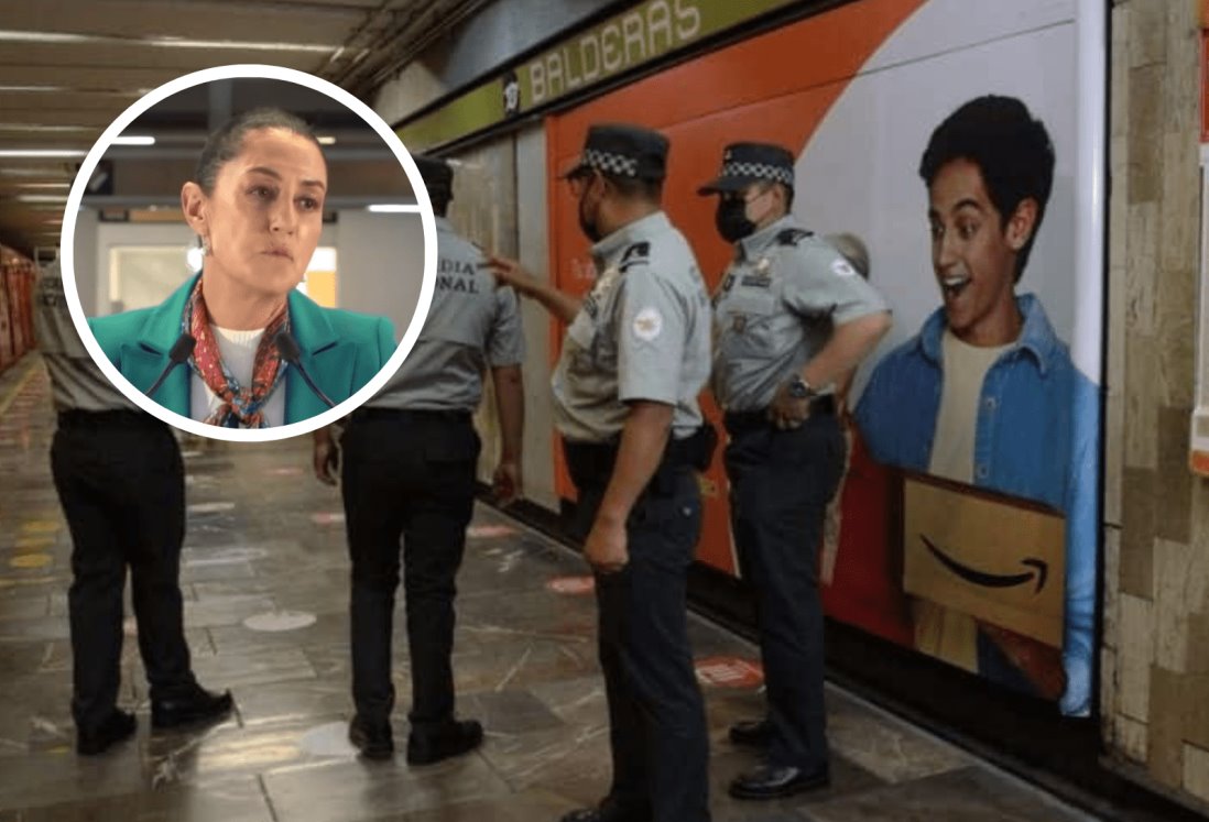 No se está militarizando el Metro con la llegada de la GN, afirma jefa de Gobierno