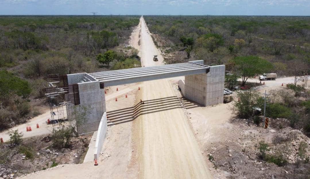 AMLO supervisa avances del Tren Maya, reitera inauguración para diciembre