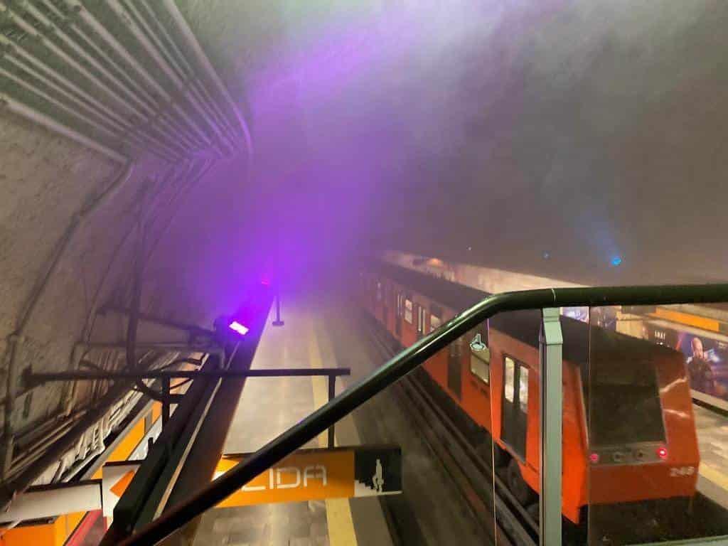Reportan a personas intoxicadas por inhalación de humo en el Metro de la CDMX (+Video)